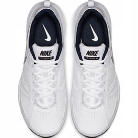 Sapatos masculinos Nike T Lite Xi brancos e pretos 616544 101 1