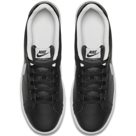 Sapatos masculinos negros Nike Court Royale 749 747 010 preto 1