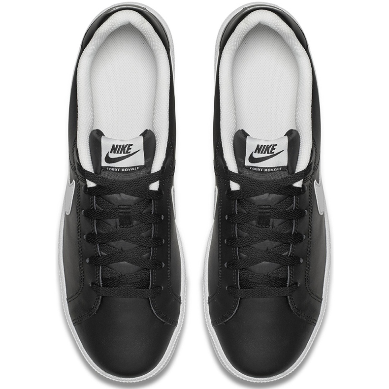Sapatos masculinos negros Nike Court Royale 749 747 010 preto 1