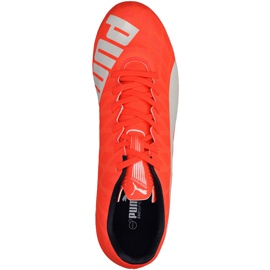 Chuteira Puma Evo Speed ​​5.4 Fg 103286 01 multicolorido vermelho 1
