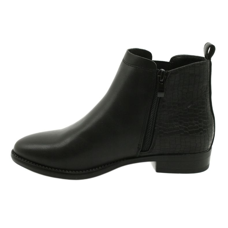 Botas Chelsea Botas pretas Sergio Leone BT558 preto 1