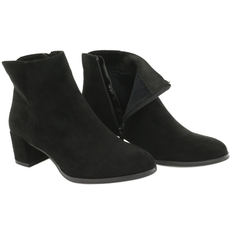 Botas de camurça pretas Sergio Leone BT528 preto 5