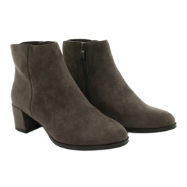 Botas de camurça Coffe Sergio Leone BT528 castanho cinza 4