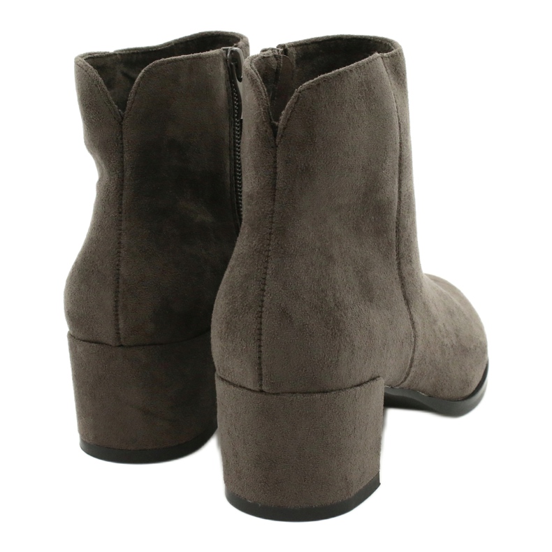 Botas de camurça Coffe Sergio Leone BT528 marrom cinza 3