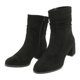 Botas de camurça pretas Sergio Leone BT155 preto 1