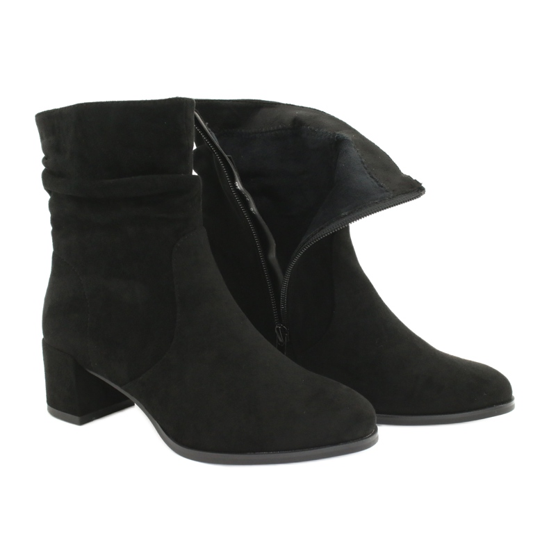 Botas de camurça pretas Sergio Leone BT155 preto 3