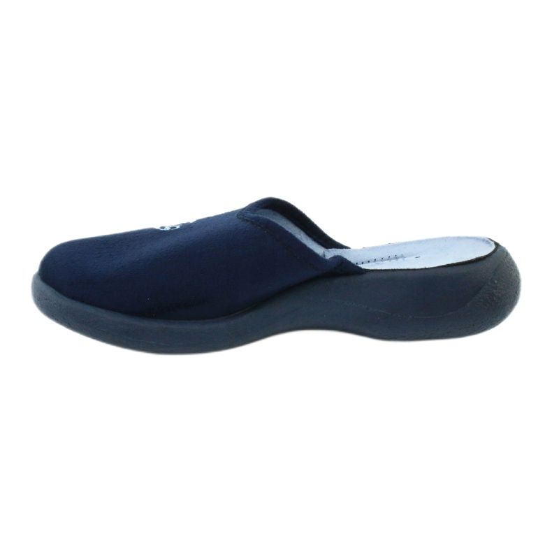Sapatos femininos Befado pu 019D095 azul marinho azul 2