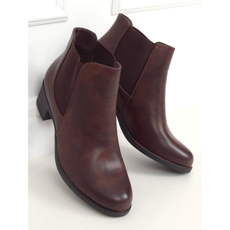 Botas marrons Chelsea para mulheres 8B875 marrom castanho 1