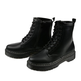 Botas pretas de Dalry preto 2 Botas pretas de Dalry preto 2