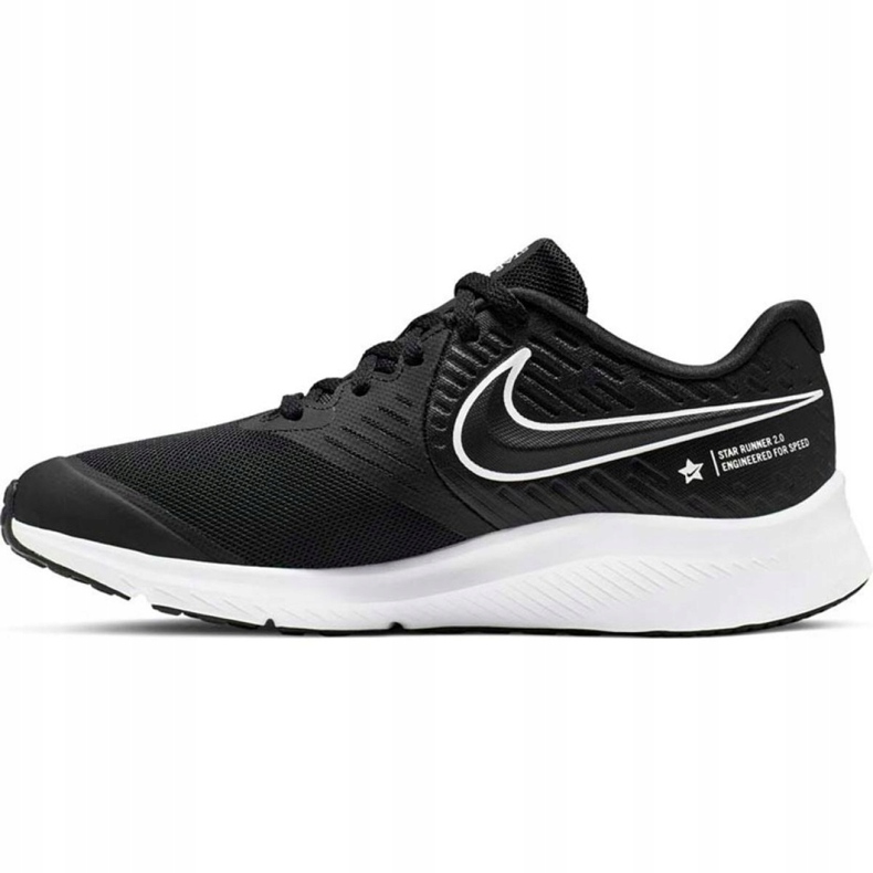 Sapato infantil Nike Star Runner 2 Jr AQ3542 001 preto 2