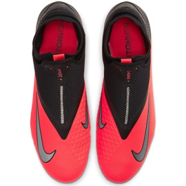 Chuteira Nike Phantom Vsn 2 Pro Df Fg CD4162 606 vermelho preto vermelho 1