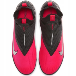 Chuteira Nike React Phantom Vsn 2 Pro Df Tf CD4174 606 vermelho preto vermelho 1