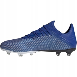 Chuteiras Adidas X 19.2 Fg azuis EG7128 azul azul 1