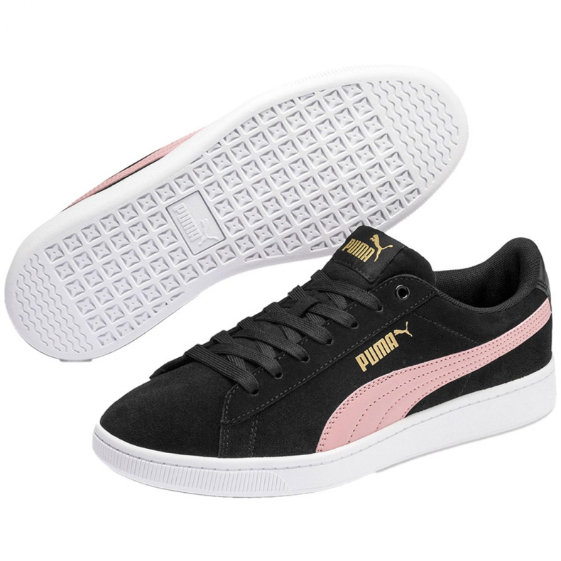 Puma Vikky v2 W 369725 11 sapatos preto rosa dourado 2