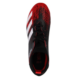 Chuteiras Adidas Predator 20.3 Fg Jr EF1930 vermelho 3
