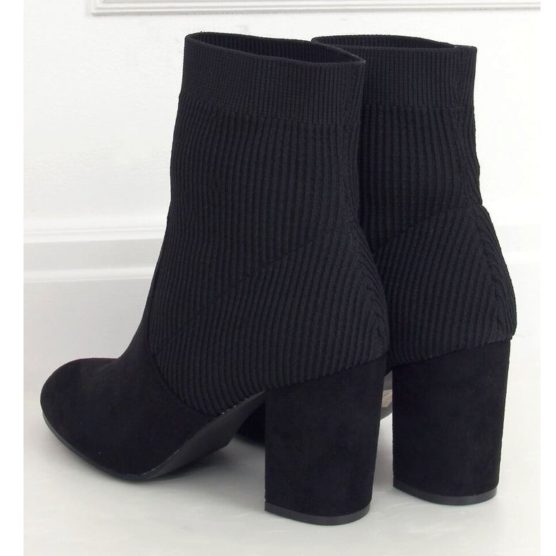 Botas meias pretas 7980-GA pretas preto 1