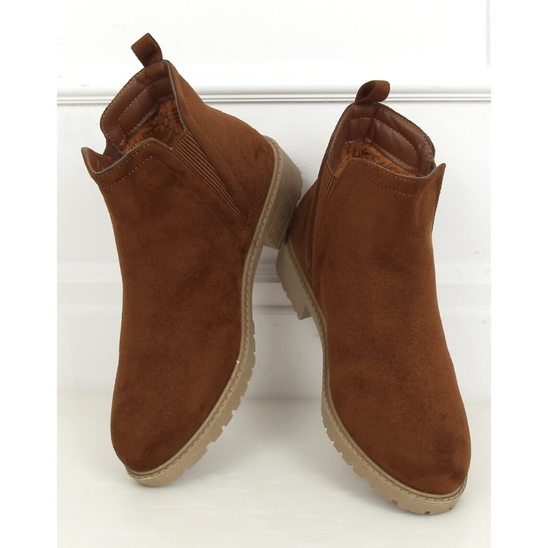 Botas marrons Chelsea para mulheres JB044 Brown marrom 1
