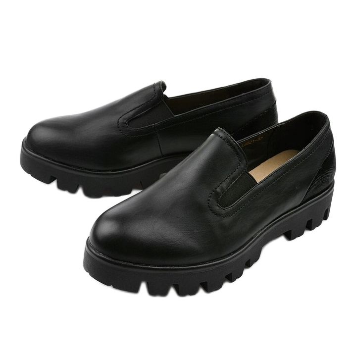 Sapatos femininos Black Crash preto 2