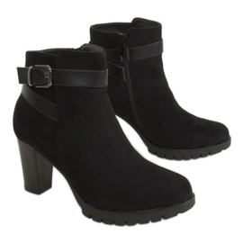 Botas pretas de salto alto J108 pretas preto 1