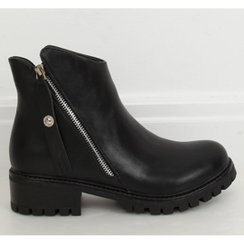 Botas pretas no protetor K-9996-2 Preto 1