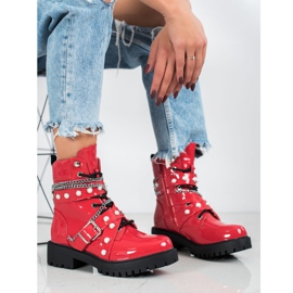 Seastar Trabalhadores Envernizados Vermelhos 2