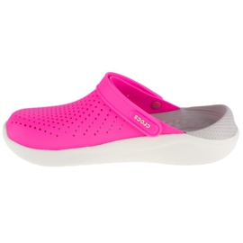 Crocs LiteRide Clog 204592-6QV preto rosa 1