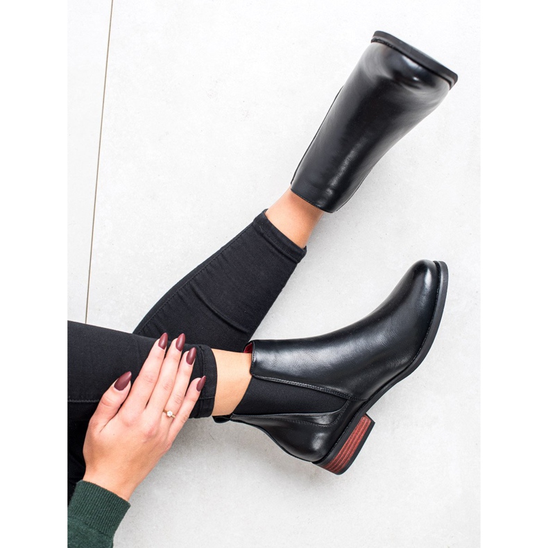 Goodin Botas pretas chelsea preto 1