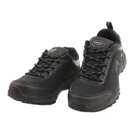 American Club Calçado desportivo americano impermeável soft-shell HL04 / 20 preto cinza 2