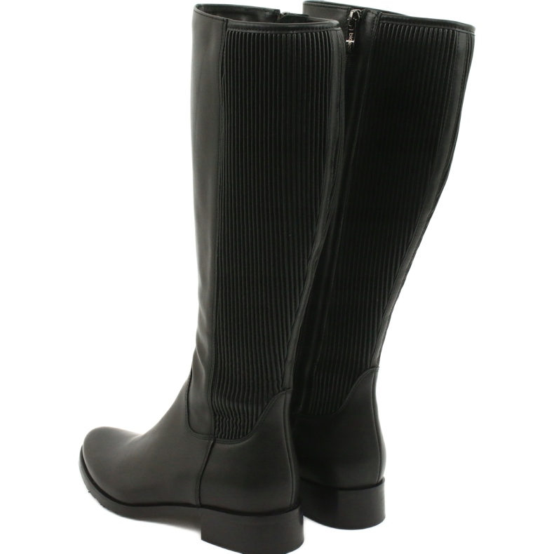Botas pretas com elástico Arka 7152 preto 2