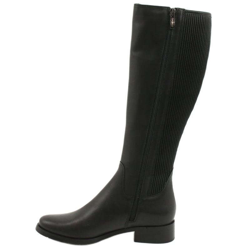 Botas pretas com elástico Arka 7152 preto 1
