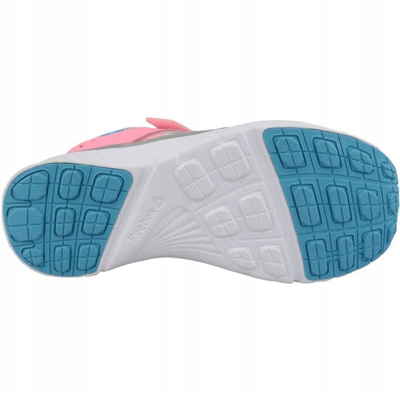 Tênis Reebok Fusion Runner Kids BD2320 azul rosa prata 3