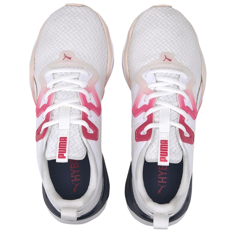 Sapatos femininos Puma Zone Xt Sunset Wns branco-rosa 193492 02 1
