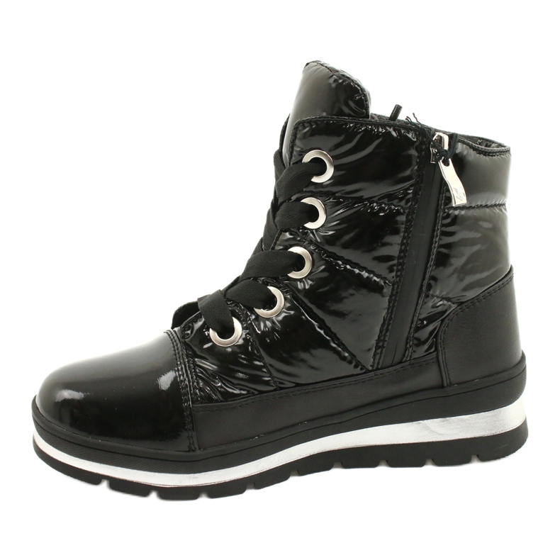 Botas de neve pretas, membrana Caprice 26212-25 019 preto 1