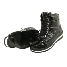 Botas de neve pretas, membrana Caprice 26212-25 019 preto 2