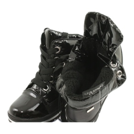 Botas de neve pretas, membrana Caprice 26212-25 019 preto 3