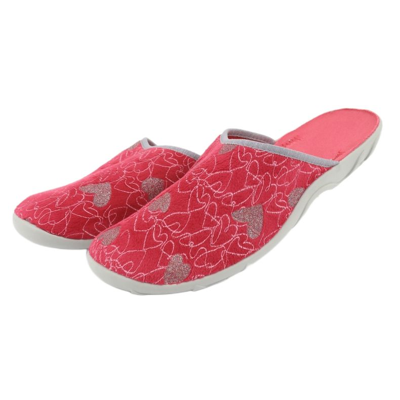 Sapatos femininos Befado 235D160 vermelho 4