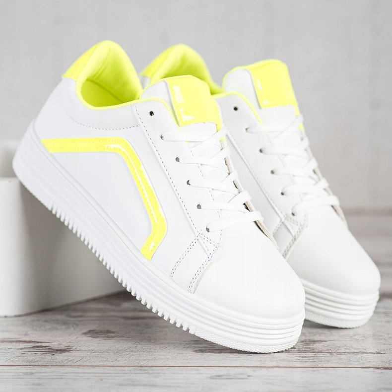 SHELOVET Calçados Esportivos da Moda branco 2