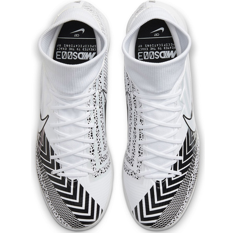 Chuteira Nike Mercurial Superfly 7 Academy Mds Ic BQ5430 110 branco 1
