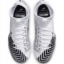 Chuteira Nike Mercurial Superfly 7 Academy Mds Tf Junior BQ5407 110 branco 1