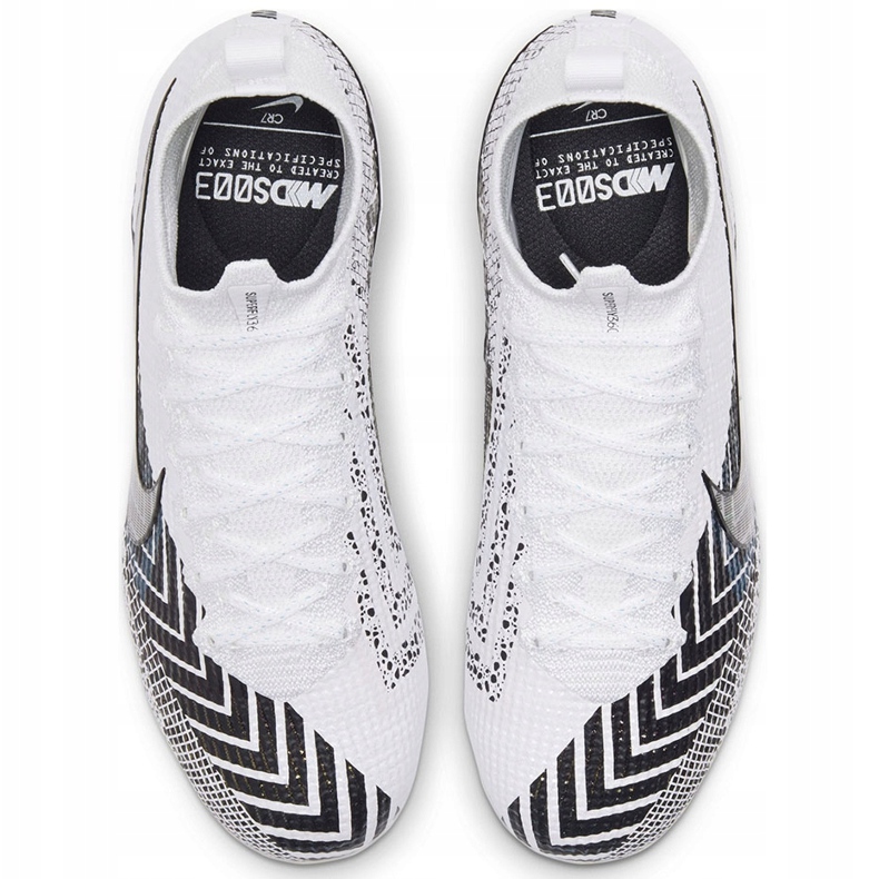 Chuteira Nike Mercurial Superfly 7 Elite Mds Fg Junior BQ5420 110 branco branco 1