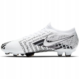 Chuteira Nike Mercurial Vapor 13 Pro Mds Fg CJ1296 110 de futebol branco branco 1
