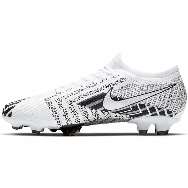 Chuteira Nike Mercurial Vapor 13 Pro Mds Fg CJ1296 110 de futebol branco branco 1