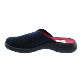 Sapatos femininos Befado pu 019D121 vermelho azul marinho 2