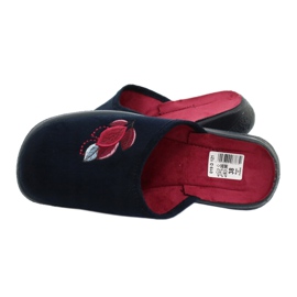 Sapatos femininos Befado pu 019D121 vermelho azul marinho 5