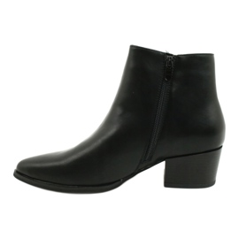 Botas de inverno no zíper Jezzi 20BT35-3028 preto 1