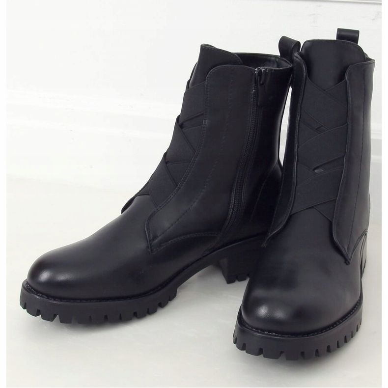 Botas pretas para mulheres pretas 0-366 pretas preto 1