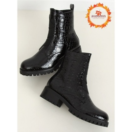 Botas pretas para mulheres pretas 0-368 pretas preto 1