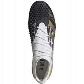 As chuteiras Predator Mutator 20.1 Fg FW9186 da adidas branco branco 1