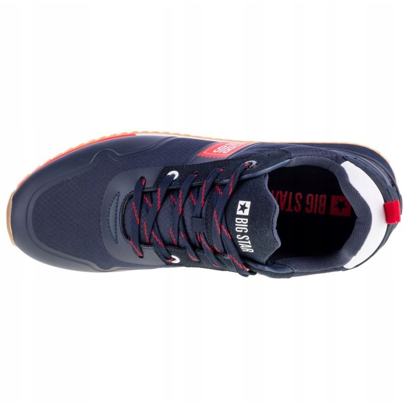 Sapatos Big Star M GG174182 vermelho azul marinho 2