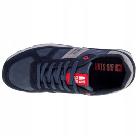 Sapatos Big Star M GG174452 azul marinho cinza 2